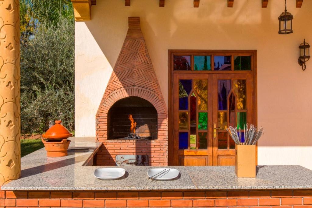Villa Zahra Palmeraie マラケシュ エクステリア 写真
